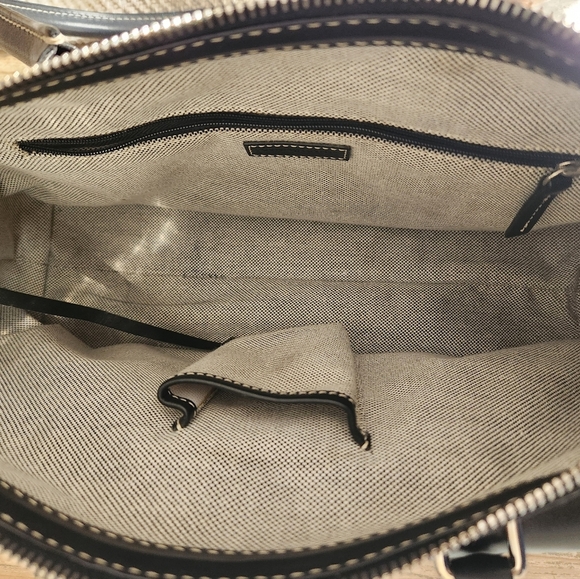 Dooney & Bourke Anniversary Signature Double Pocket satchel handbag, Women's OS - Picture 9 of 14